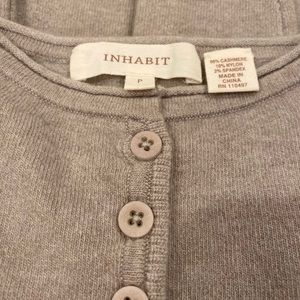 Inhabit Cashmere Henley sweater
